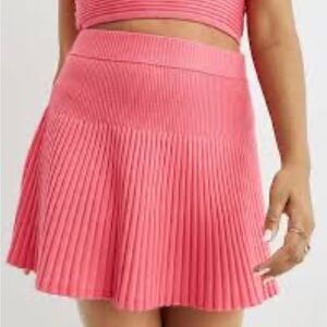 Aerie Take Charge Wool Sweater Skirt XL Women’s Pink Punch NWT 2778.